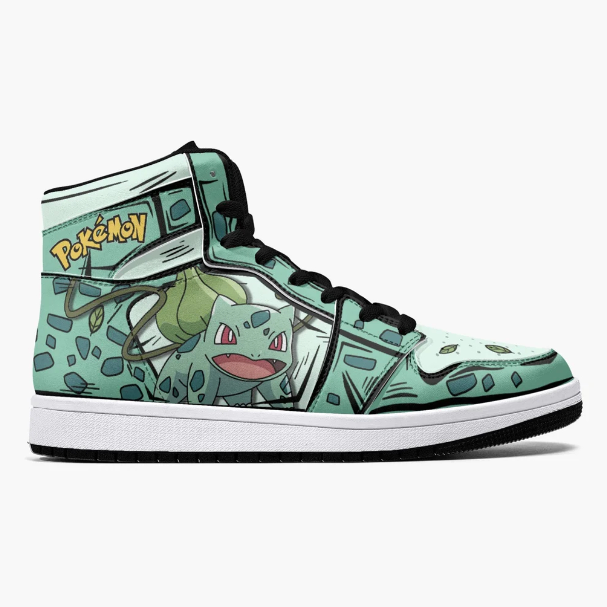 Bulbasaur Shoes Air Jordan 1 Custom Pokemon Shoes V02 EvaPurses