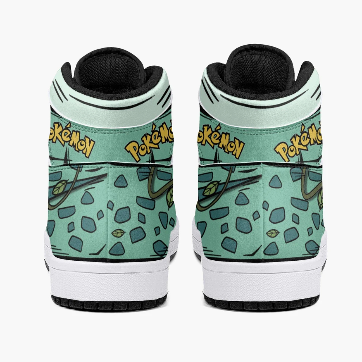 Bulbasaur Shoes Air Jordan 1 Custom Pokemon Shoes V02 EvaPurses