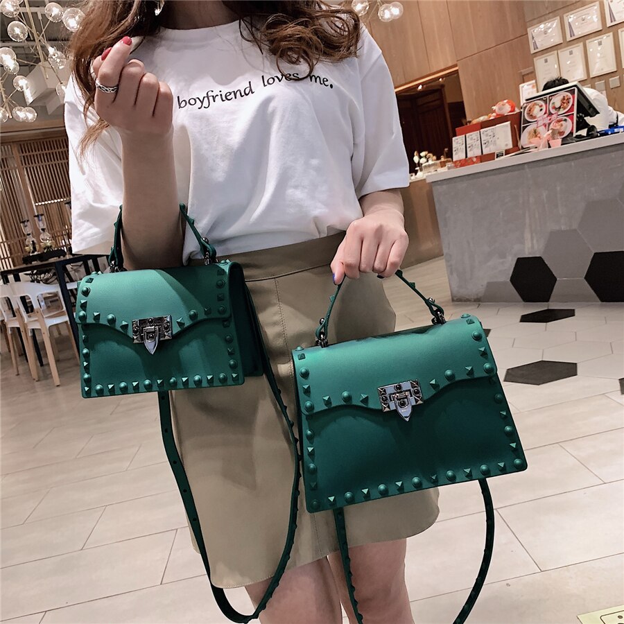 High Quality Women PVC Handbags Eva Purses