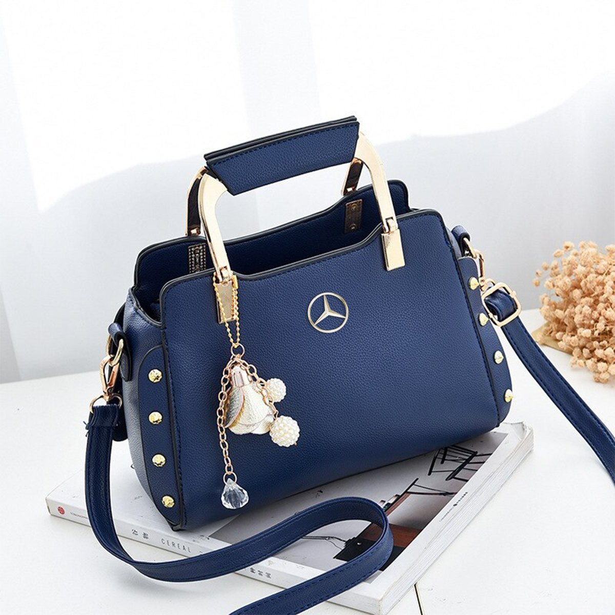 Mercedes-Benz Shopping bag, dark blue