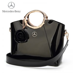 Mercedes Benz Deluxe Large Capacity Leather Bag - EvaPurses