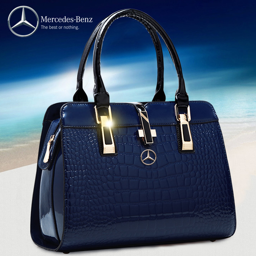 Mercedes Benz Purses Mercedes Crocodile Leather Handbags - Sneakess