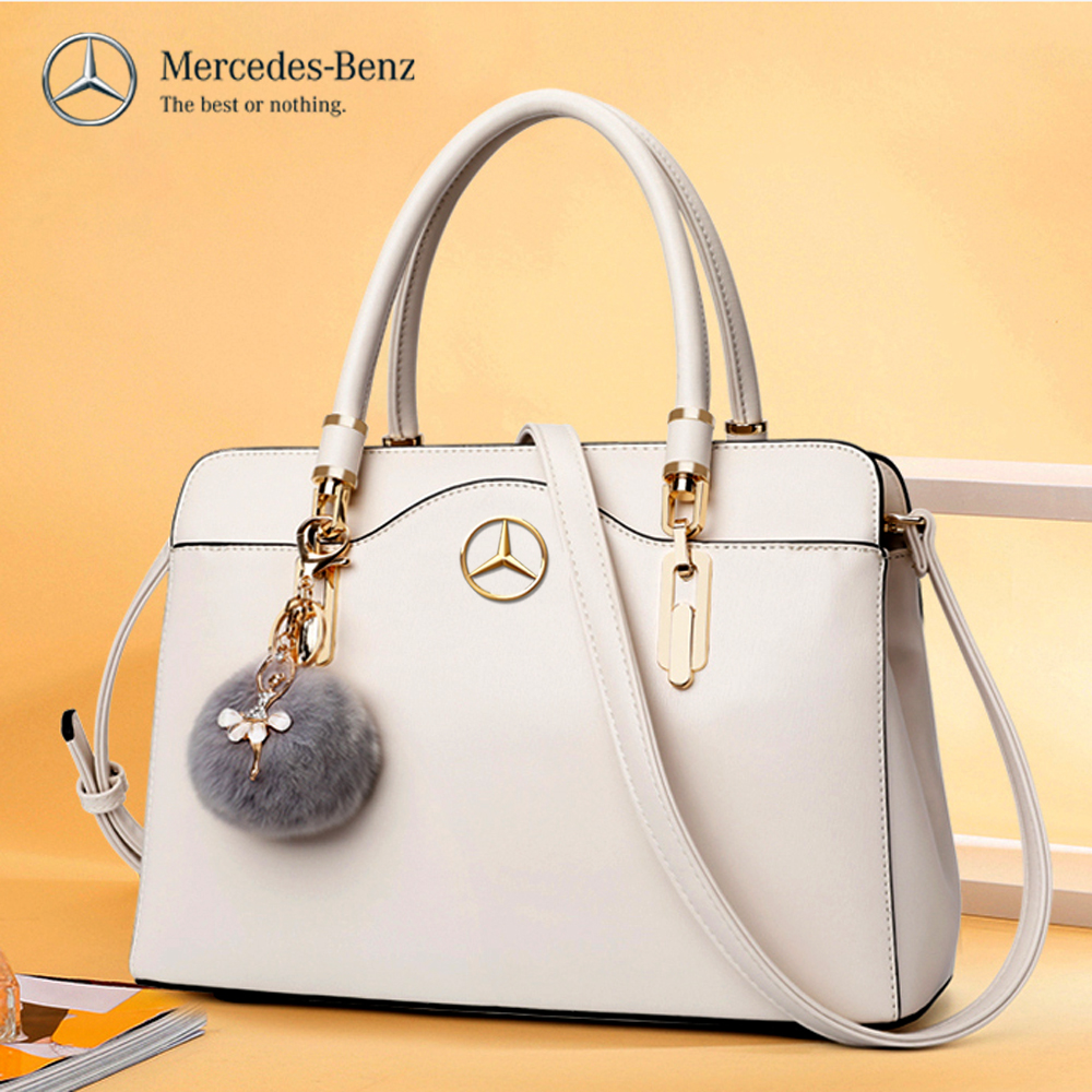 Buy Ladies Mercedes-Benz-Logo- Canvas Handbags Large Capacity Handbags  Foldable Hobo Bag Creamy-White Online at desertcartBolivia