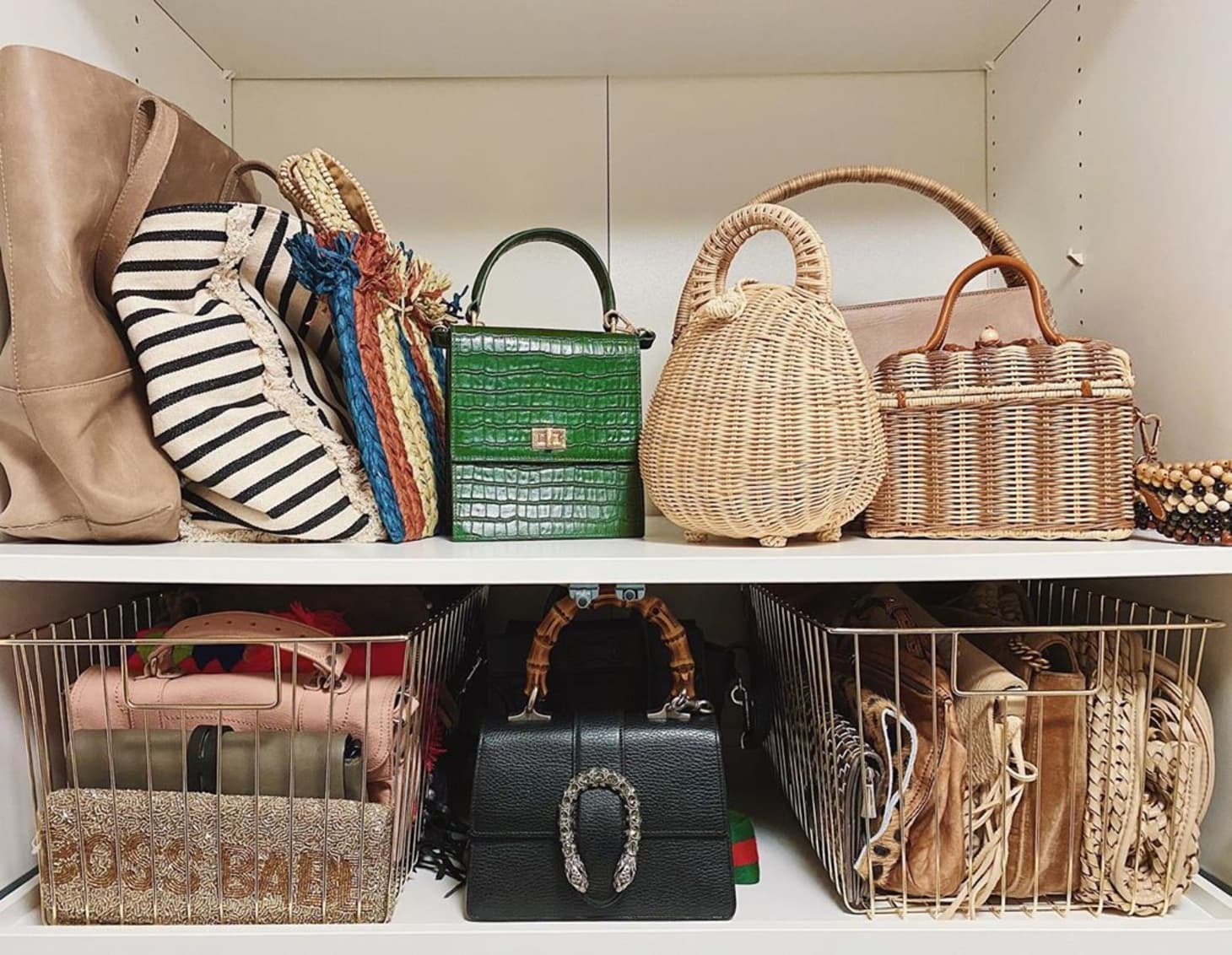 18 Creative Ways to Store Purses and Handbags