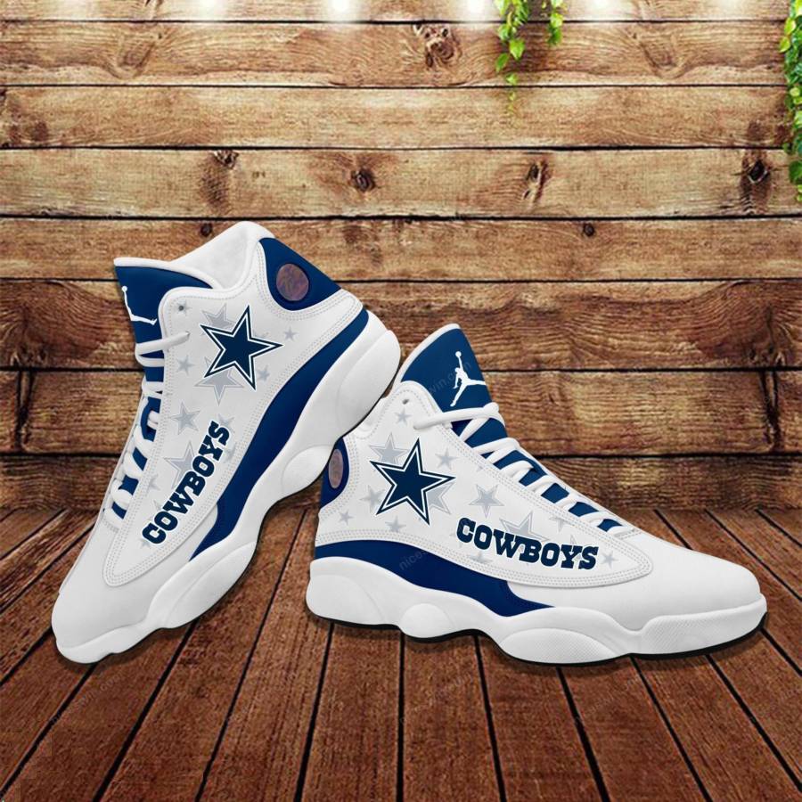 Cowboys Custom Jordan Shoes - Dallas Cowboys Home
