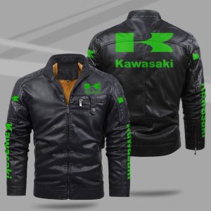 kawasaki jacket, kawasaki leather jacket, kawasaki motorcycle jacket, kawasaki racing jacket, kawasaki riding jacket