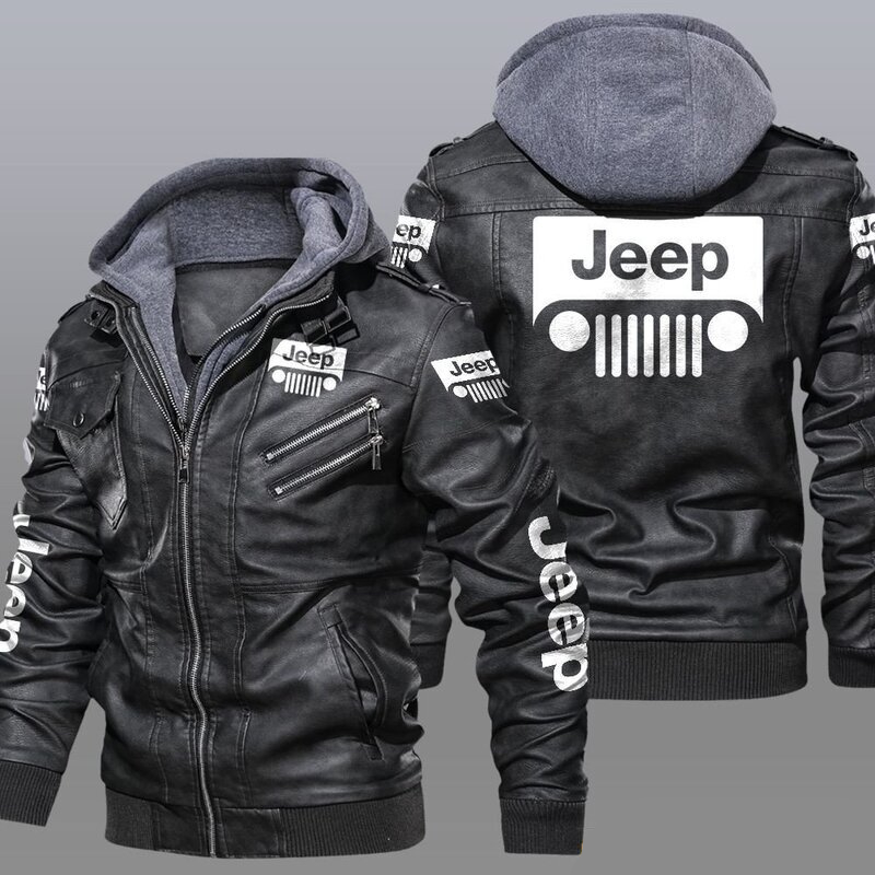 Jeep Jacket Jeep Leather Jacket For Men V19 - EvaPurses