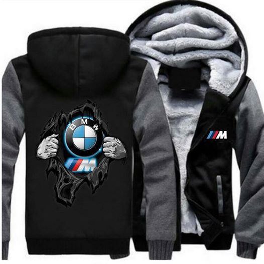 BMW HDD black sweatshirt for men