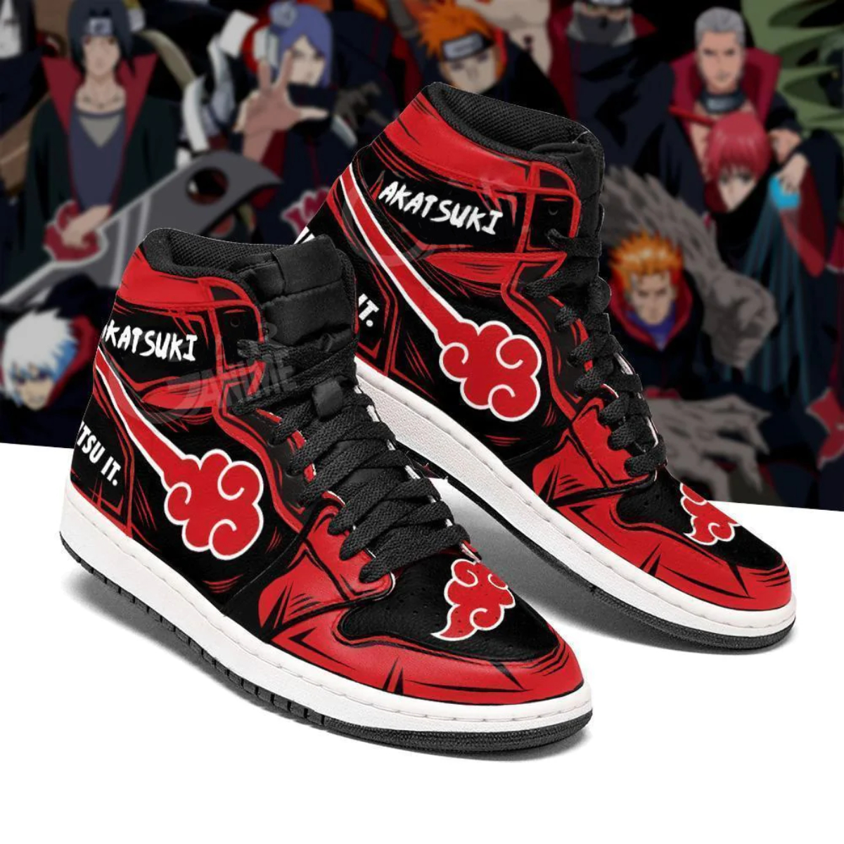 Akatsuki Customized Nike Jordan 1