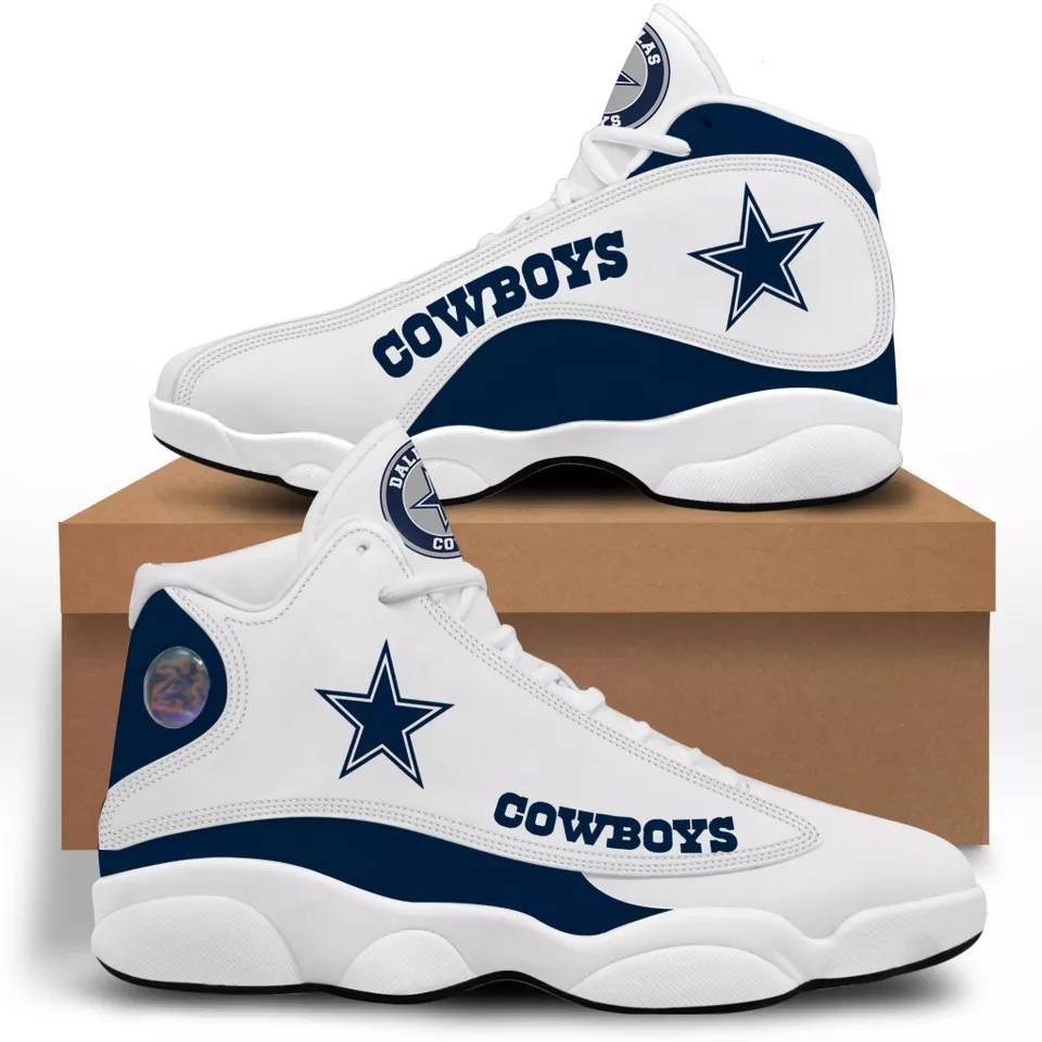 Dallas Cowboys Air Jordan 13 Unisex Shoes V49 - EvaPurses