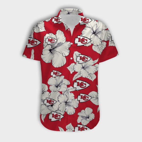 Kansas City Chiefs Tropical Floral Shirt V51