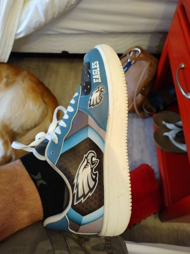 Philadelphia Eagles Shoes Air Force 1 Perfect Gift For Fans V49 photo review