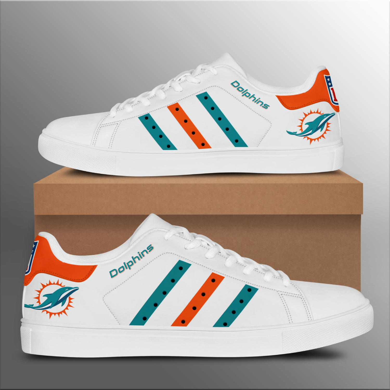 Fans need these Miami Dolphins shoes by Nike