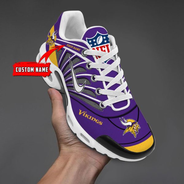 Customize Your Name with Minnesota Vikings Ver 39 Sport Shoes