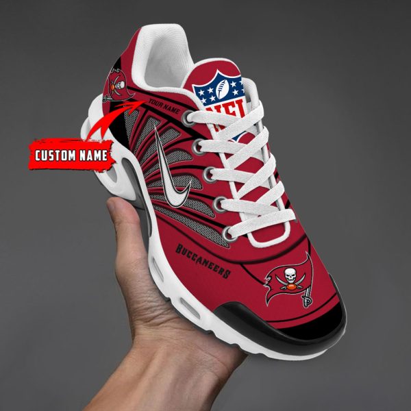 Customize Your Name with Tampa Bay Buccaneers Ver 39 Sport Shoes