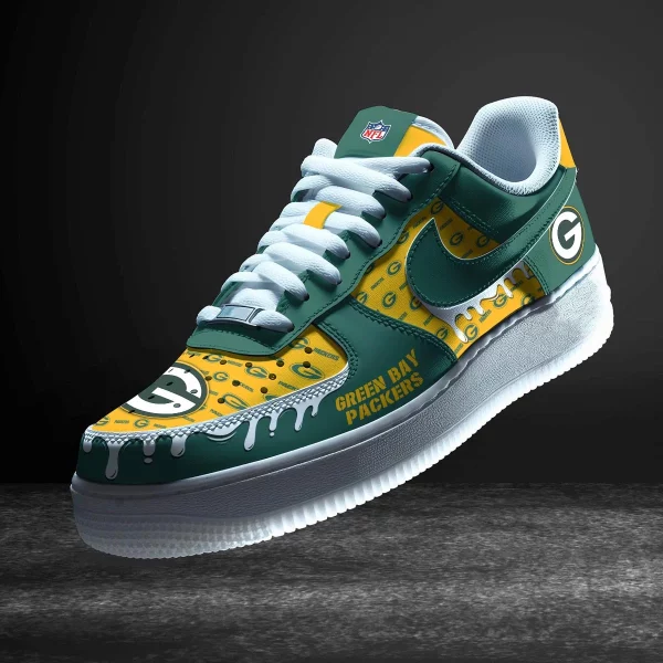 Green Bay Packers Shoes AF1 Perfect Gift For Fans V11