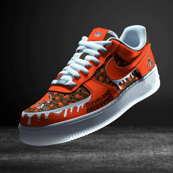 Cleveland Browns Shoes AF1 Perfect Gift For Fans V11