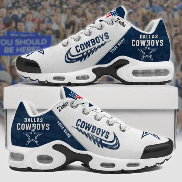 Customize Your Name with Dallas Cowboys Ver 28 Sport Shoes NF