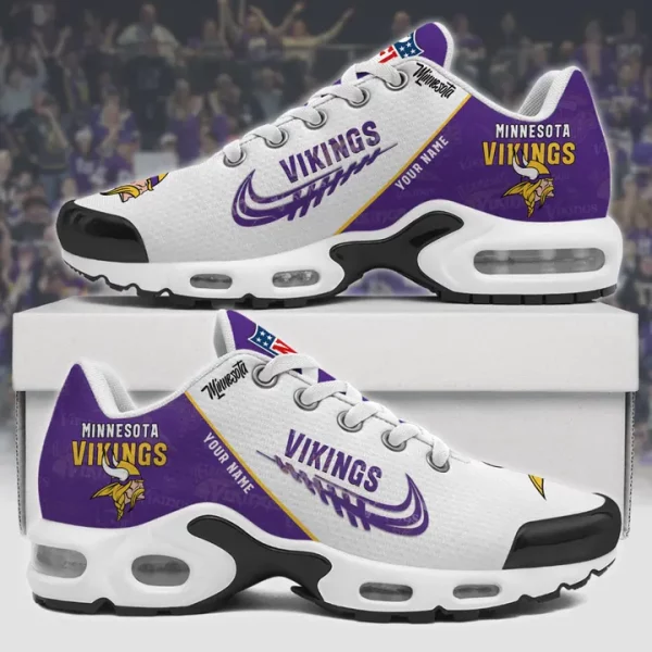 Customize Your Name with Minnesota Vikings Ver 28 Sport Shoes NF