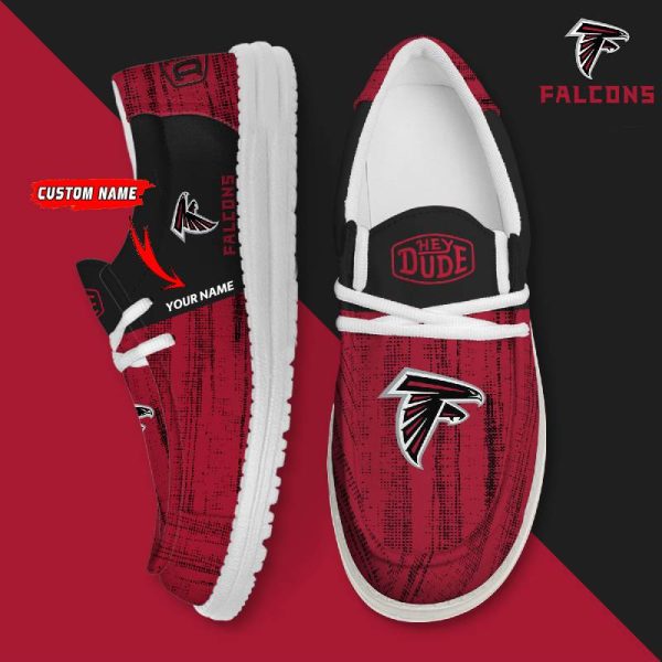 Atlanta Falcons Personalized Hey Dude Shoes For Men And Women