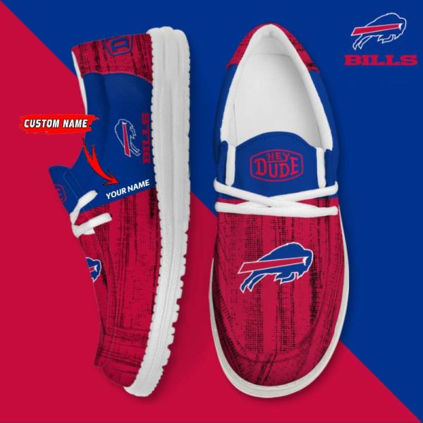 Buffalo Bills Personalized Hey Dude Shoes For Men And Women