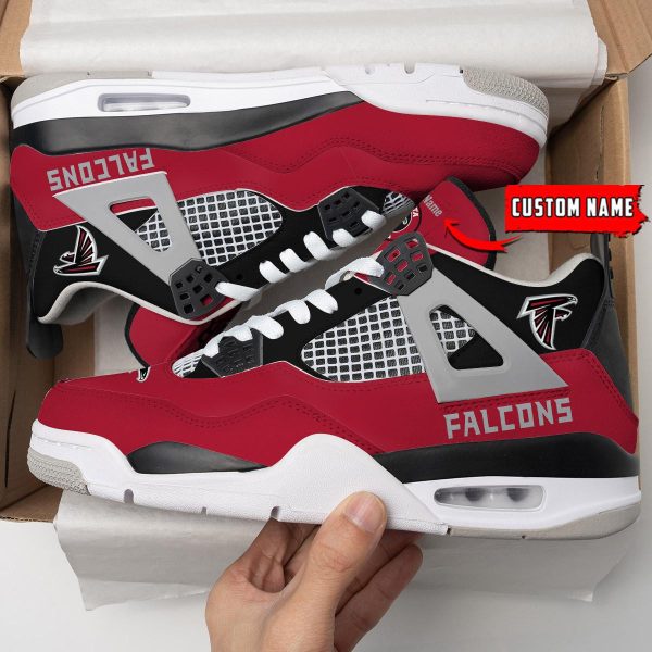 Atlanta Falcons Air Jordan 4 Sneaker V46