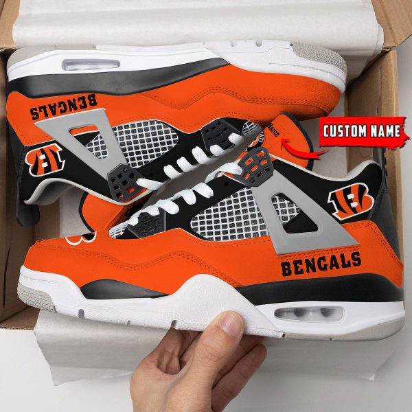 Cincinnati Bengals Air Jordan 4 Sneaker V46