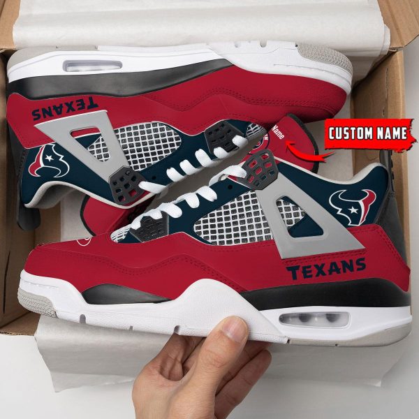 Houston Texans Air Jordan 4 Sneaker V46