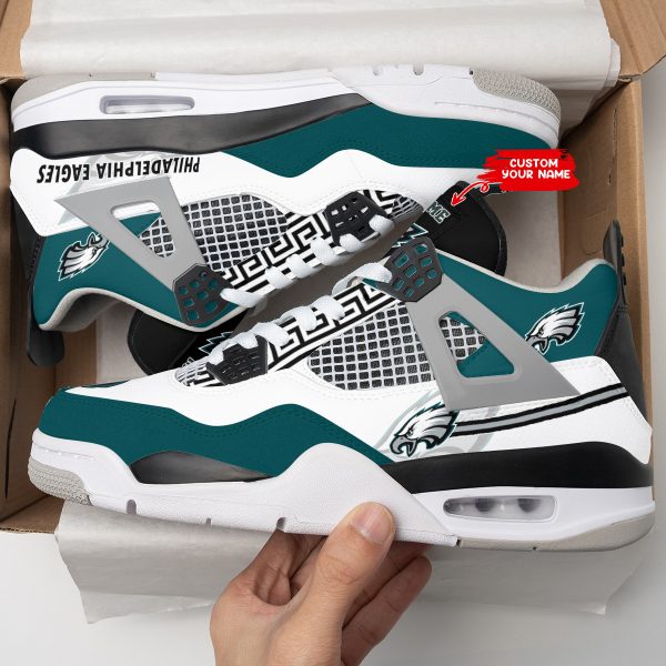 Philadelphia Eagles Air Jordan 4 Sneaker