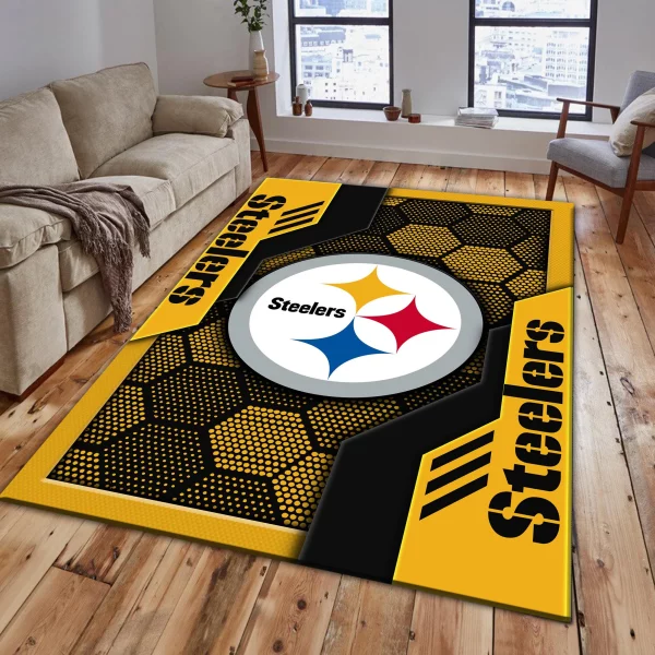 Pittsburgh Steelers Rectangle Rug