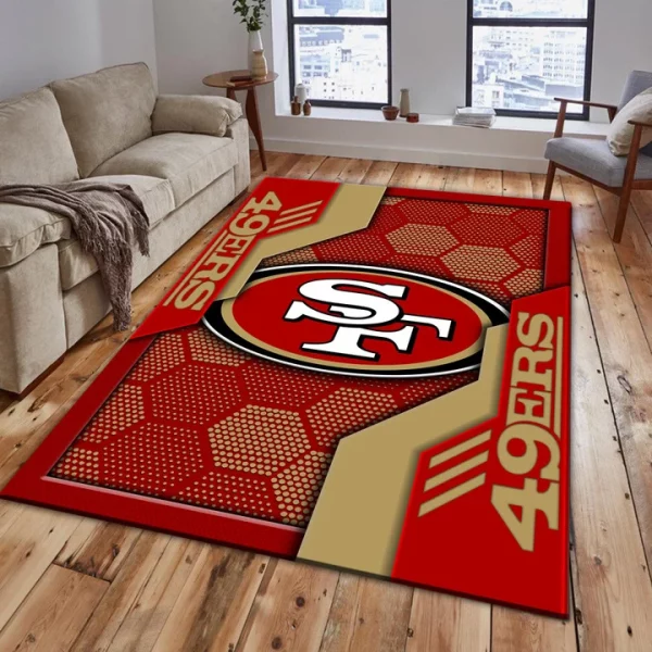 San Francisco 49ers Rectangle Rug