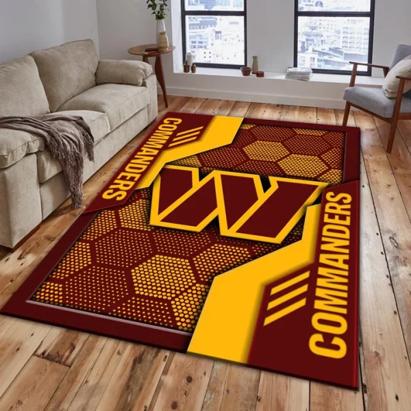 Washington Commanders Rectangle Rug