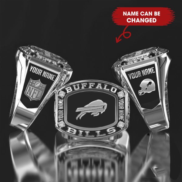 Customize Your Name With Buffalo Bills Ring High Quality 925 Sterling Silver | 18K Gold | 18K Rose Gold