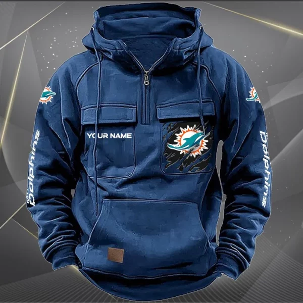 Customize Your Name With Miami Dolphins Hoodie V01