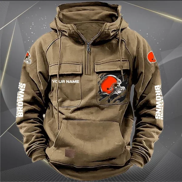 Customize Your Name With Cleveland Browns Hoodie V01