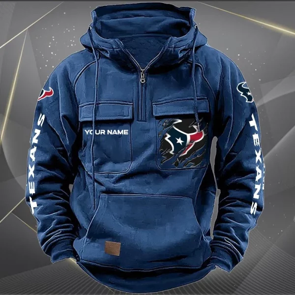 Customize Your Name With Houston Texans Hoodie V01