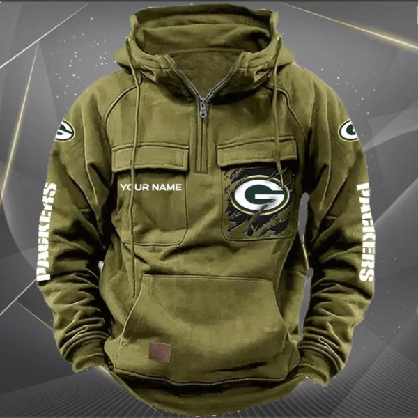 Customize Your Name With Green Bay Packers Hoodie V01