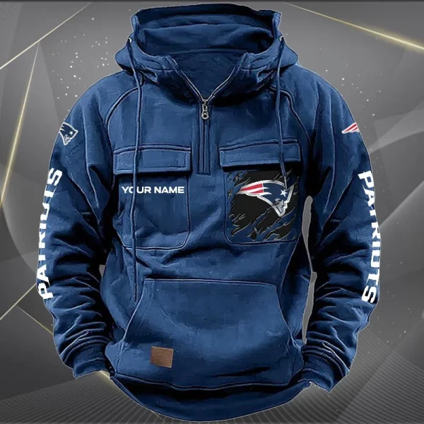 Customize Your Name With New England Patriots Hoodie V01