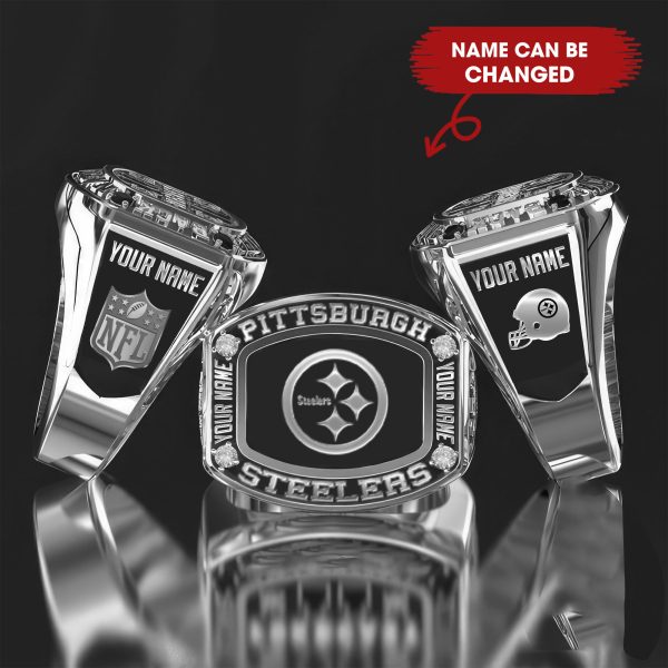 Customize Your Name With Pittsburgh Steelers Ring High Quality 925 Sterling Silver | 18K Gold | 18K Rose Gold