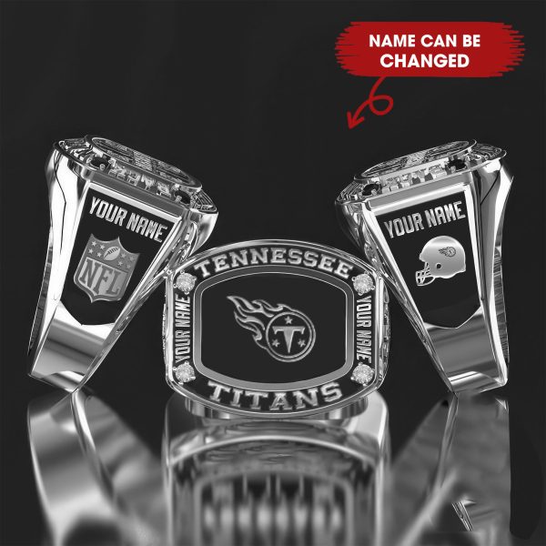 Customize Your Name With Tennessee Titans Ring High Quality 925 Sterling Silver | 18K Gold | 18K Rose Gold